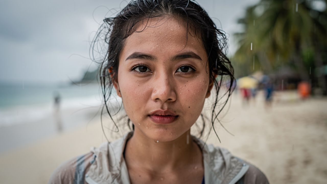 Амихан на острове Боракай дождливый день на лучшем острове Филиппин перед концом года 🌧️🌴 смотреть онлайн