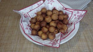 Пончики.Вкусная выпечка.