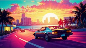 Релакс Музыка Ностальгия по Вайс Сити 80-х.