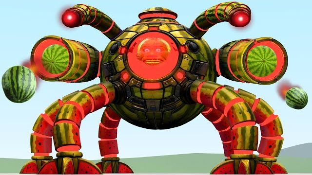 СДЕЛАЛ НОВУЮ дыню OMNIDROID LIN GANG в Garry's Mod смотреть онлайн