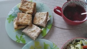 Мой завтрак диабетика в среду.