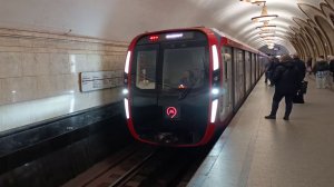 Метро в Москве красивая подборка прибытие нового поезда Москва