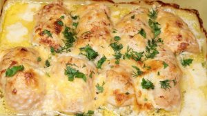 Теперь из КУРИНОЙ ГРУДКИ всегда так готовлю. Потрясающе вкусно!