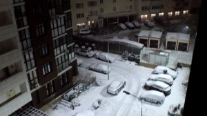 Снег. Вечер. Анапа  🌞15 января 2026 года (снято на Canon 28 mm f/1.8 и Мир 20м) 🌞 блогер Альбатрос