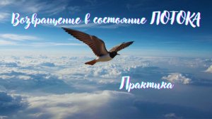 Возвращение в состояние потока. Практика медитация. #вселеннаяя,  #поток
