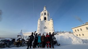 Экспедиция на снегоходах в район крайнего севера Ульяновский монастырь Республика Коми 2026
