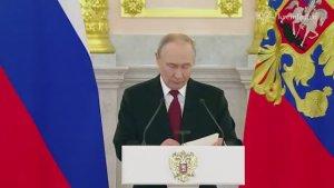 Выступление Владимира Путина на церемонии вручения верительных грамот, Кремль, 15 января 2026 года