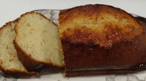 Очень вкусный лимонный кекс " 12 ложек" // В морозы только жуем и жуем