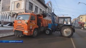 В Воронеже тротуары и дворы покрыты льдом. Резко возрос травматизм
