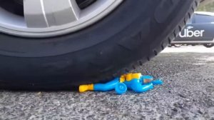 Машина давит предметы | АСМР | Залипалка