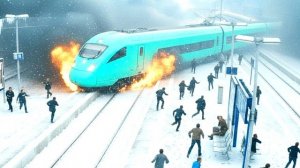 Невероятные моменты с поездами, снятые на камеру