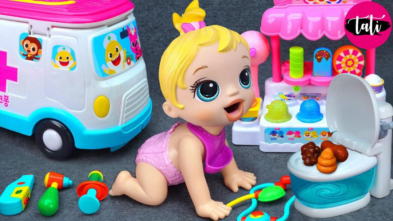 Мультфильм для детей и малышей. Игрушки, куклы, машинки. Залипательное видео. Распаковка. ASMR 15 смотреть онлайн