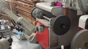 Станция шлифования деталей на базе шестиосевого робота INOVANCE