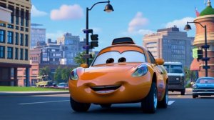 Машинки в движении мультик