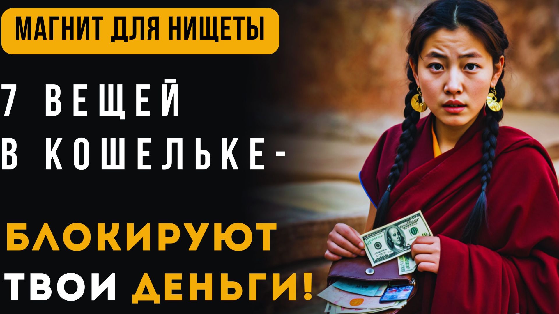 СРОЧНО проверь КОШЕЛЕК! Если там ЭТО — денег не будет ВЕСЬ ГОД! Тибетская Тишина смотреть онлайн