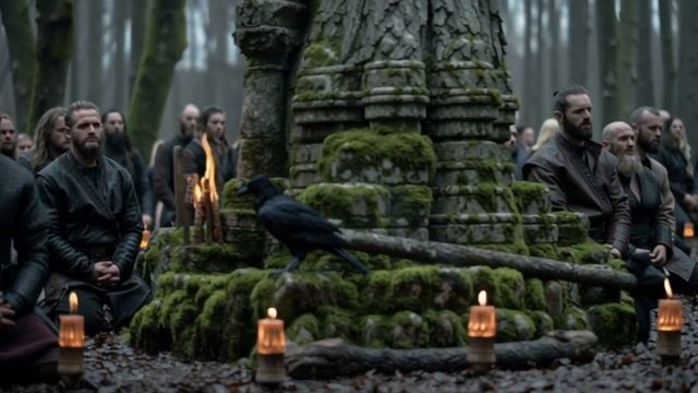 Рев вьюги - Эпические боевые песнопения викингов, фоновая музыка для отдыха и учебы смотреть онлайн