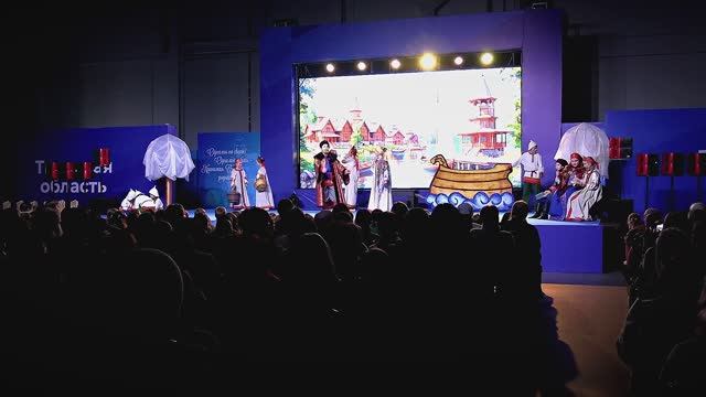 В Твери состоялся показ епархиального спектакля "Аленький цветочек" смотреть онлайн