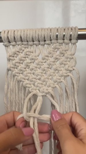 Салфетка сердечко макраме мастер-класс для начинающих