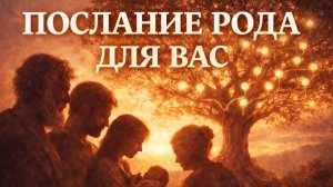 🌳ПОСЛАНИЕ РОДА ДЛЯ ВАС.