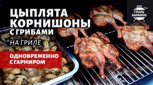 Цыплята корнишоны (рецепт на пеллетном гриле)