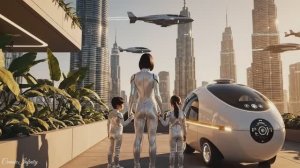 1080 Full HD 4K - Один день из будущего, созданного нейросетью - Full Day in Future girls AI