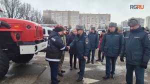 На Кубани представили нового главу МЧС края и показали спасательную технику