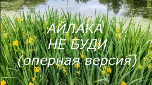 Айлака Не буди оперная версия