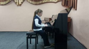 Осипович Екатерина  ДМШ № 64 г. Мыски - У. Гиллок "Осенний эскиз"