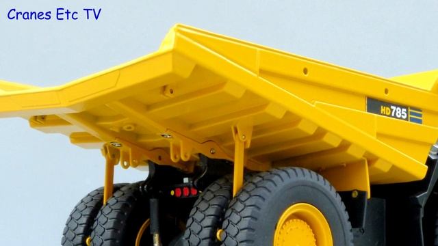 NZG Komatsu HD785-7 Off-Highway Truck by Cranes Etc TV