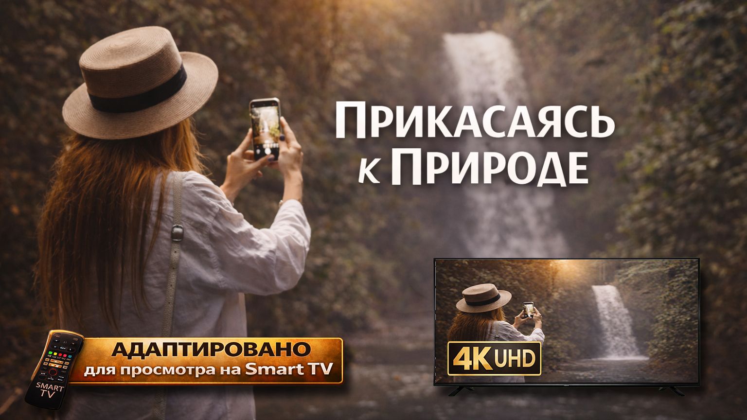 Прикасаясь к природе |Видео 4K (UHD) смотреть онлайн