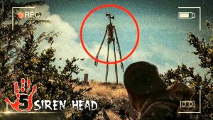 📢 СИРЕНОГОЛОВЫЙ 📢 - ТОП 5 СНЯТЫЙ НА КАМЕРУ. SIREN HEAD В РЕАЛЬНОЙ ЖИЗНИ.