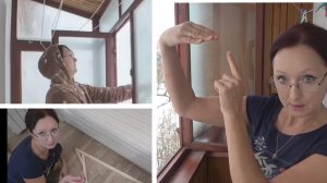 Приспособление для очистки крыши остекленного балкона многоквартирного дома.