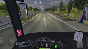 управляю межгороднем АВТОБУСОМ в игре,,Bus simulator:ultimate”