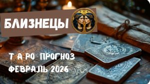 БЛИЗНЕЦЫ ТАРО - ПРОГНОЗ НА ФЕВРАЛЬ 2026 🕊 от Натали Эллиф