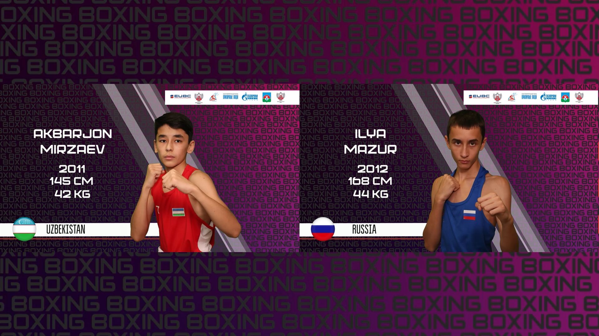 Preliminary fights. Akbarjon Mirzaev vs Ilya Mazur смотреть онлайн