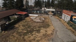 Обзор территории с коптера