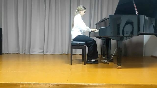 Баум А. 12лет. - И. Беркович Этюд g-moll