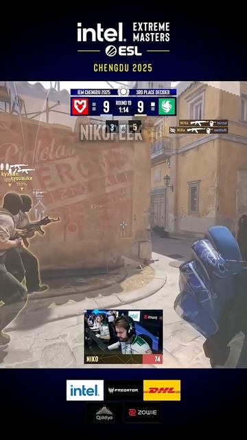 Лучшие моменты CS2: Невероятные киллы от Niko #mouz #falcons #mouz #donk #team spirit #magixx смотреть онлайн