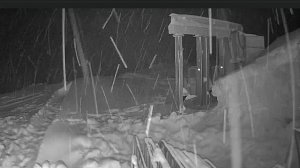 Погода шутит- вечером опять снегопад. Канатная дорога «Крокус».2120