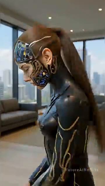 Audience in Awe as Female Robot Comes to Life on Stage FutureAiRobots смотреть онлайн