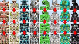 ТУРНИР С УВЕЛИЧЕНИЕМ АРМИИ МОБОВ В МАЙНКРАФТЕ