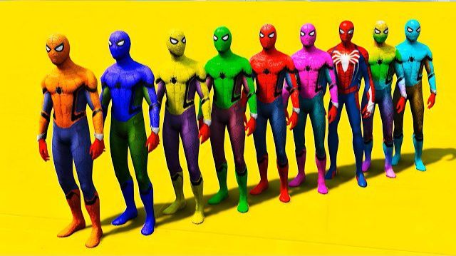 Гонки на байках Человеком-пауком в ГТА 5 смотреть онлайн