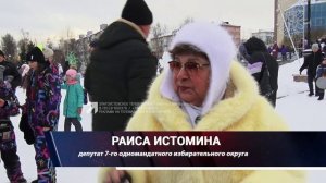 В парке «Крылатко» традиционно обустраивают главный снежный городок.