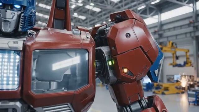 Гигантские машины находят давно потерянного легендарного Оптимуса Прайма смотреть онлайн