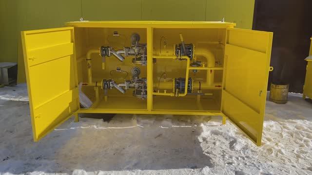 ГРПШ-13-2НУ1 (50/100) Газорегуляторный пункт шкафной смотреть онлайн