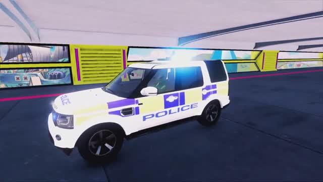 Полицейские машинки с мигалками и сиреной. Детское занимательное , красочное видео. смотреть онлайн