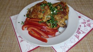 Бедра в фольге.Простой вкусный рецепт из курицы. Вкусный ужин.