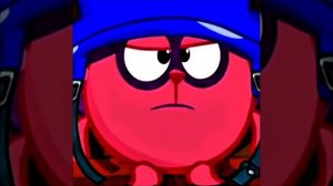 ёжик играет в хоккей. Смешарики