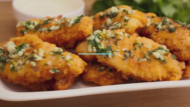 Сочная куриная грудка с чесноком. Быстро и легко для тех, кто хочет чего-то нового и вкусного! смотреть онлайн