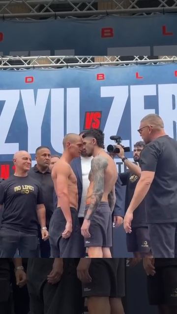 Цзю и Зерафа успешно прошли взвешивание смотреть онлайн